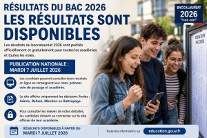 2026 Bac தேர்வு முடிவுகள் வெளியாகியுள்ளன!!
