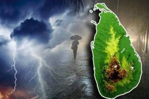 இலங்கையில் நாளை முதல் பலத்த மழை !