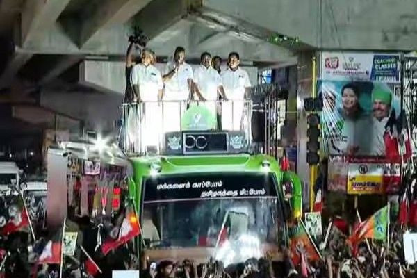 அதிமுக யாருக்கும் அடிமை கிடையாது பிரசாரத்தில் இபிஎஸ்