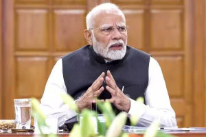 மேற்காசிய போருக்கு பேச்சுவார்த்தையால் தான் தீர்வு கிடைக்கும்: மோடி