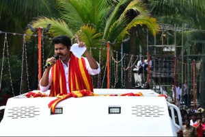 புதுச்சேரிக்கு முழுமையான மாநில அந்தஸ்து பெற நடவடிக்கை; விஜய் வாக்குறுதி