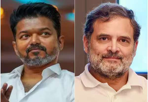 விஜய் கட்சியில் காங்கிரசுக்கு 50 சீட்? பா.ஜ., வளர்ச்சியை தடுக்க ராகுல் வியூகம்